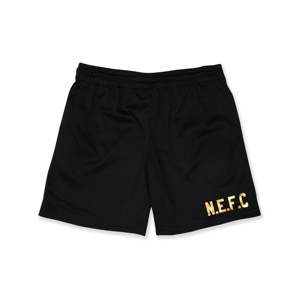 NEW ERA MORNING CLUB-NEFC BLACK KNIT SHORTS