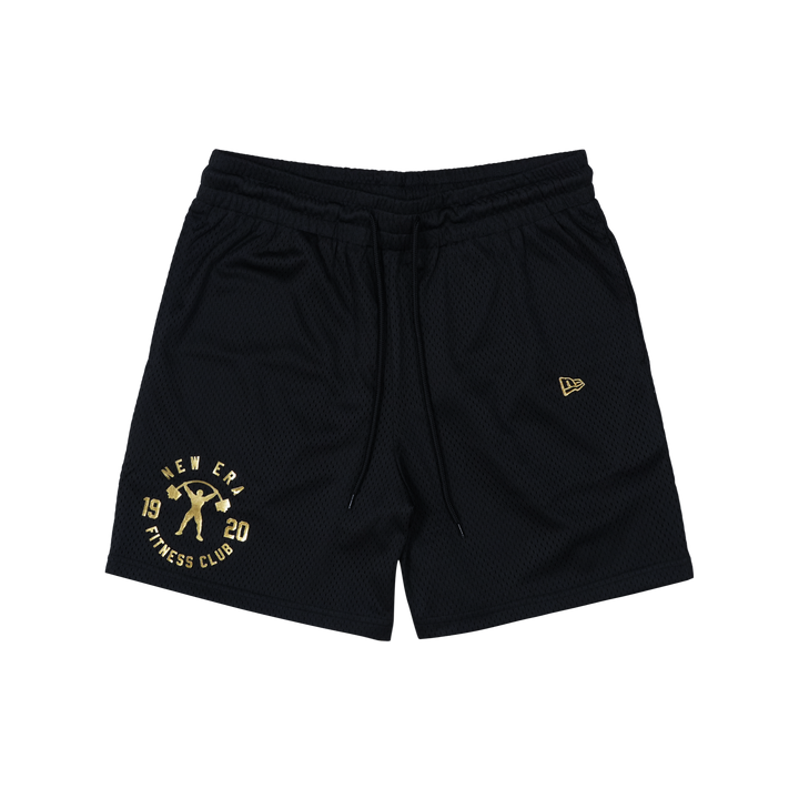 NEW ERA MORNING CLUB-NEFC BLACK KNIT SHORTS