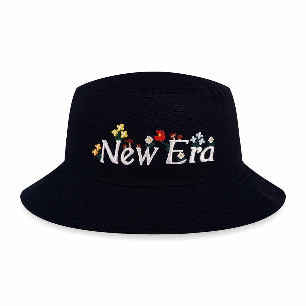 NEW ERA WILD FLORAL BLACK BUCKET