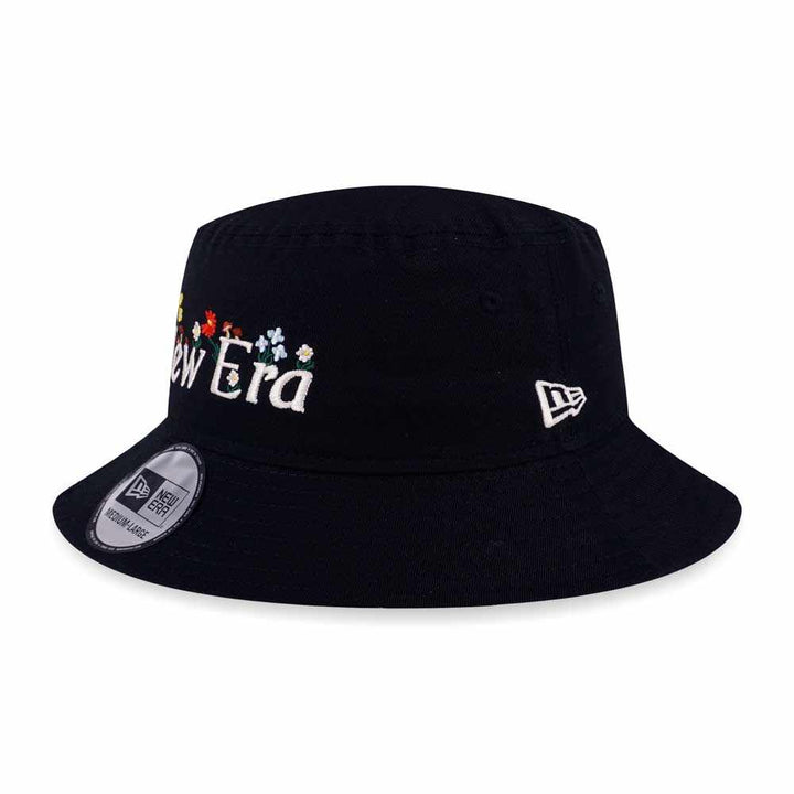 NEW ERA WILD FLORAL BLACK BUCKET