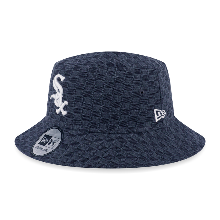 CHICAGO WHITE SOX MLB WASH CHECKER NAVY BUCKET 01