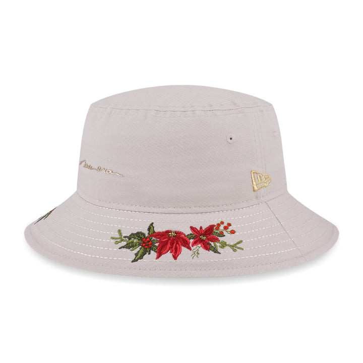 NEW ERA CHRISTMAS FLORAL STONE BUCKET 01 CAP