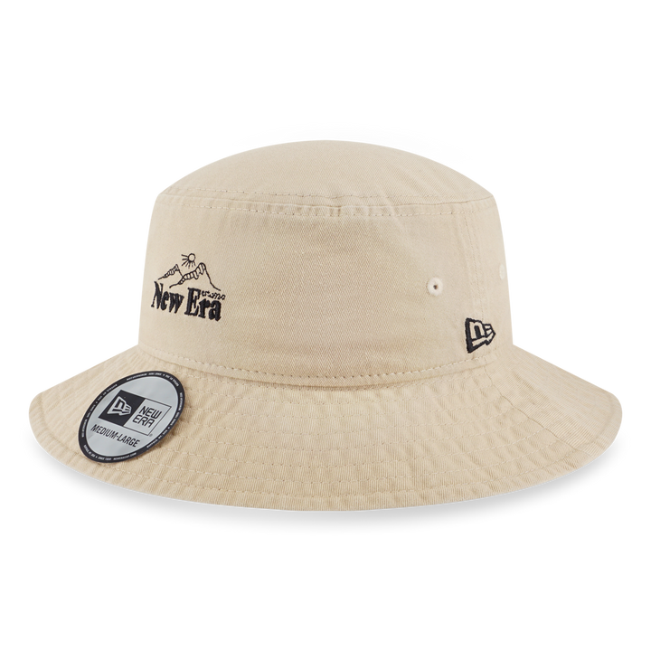 NEW ERA MOUNTAIN LOGO OAT MILK ADVENTURE LITE BUCKET