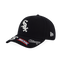 CHICAGO WHITE SOX MLB VISOR HIT BLACK 9FORTY CAP