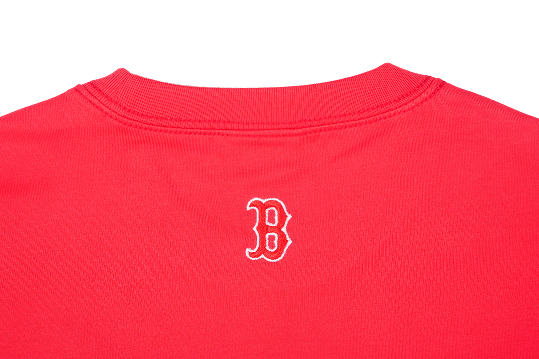 BOSTON RED SOX - BOSOX - SPEECH BUBBLES SCARLET SHORT SLEEVE T-SHIRT