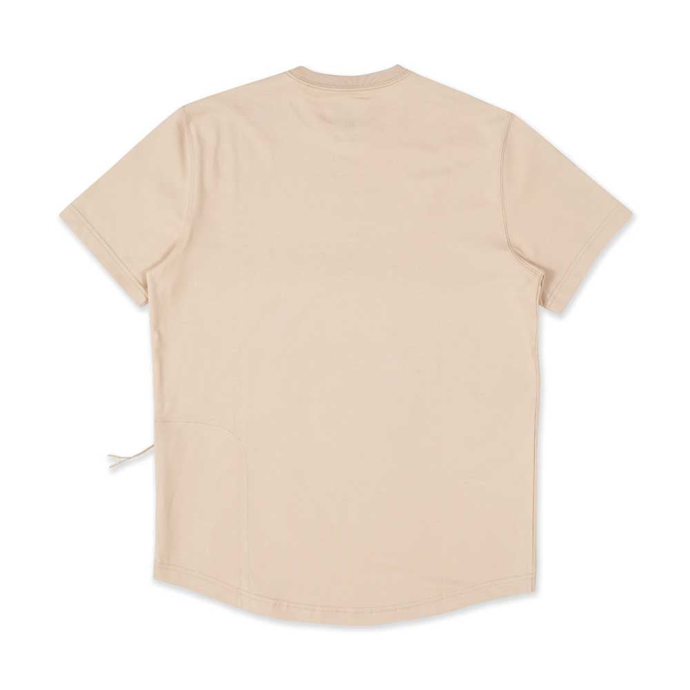 NEW ERA MOUNTAIN LOGO OAT MILK PERFORMANCE SHORT SLEEVE T-SHIRT