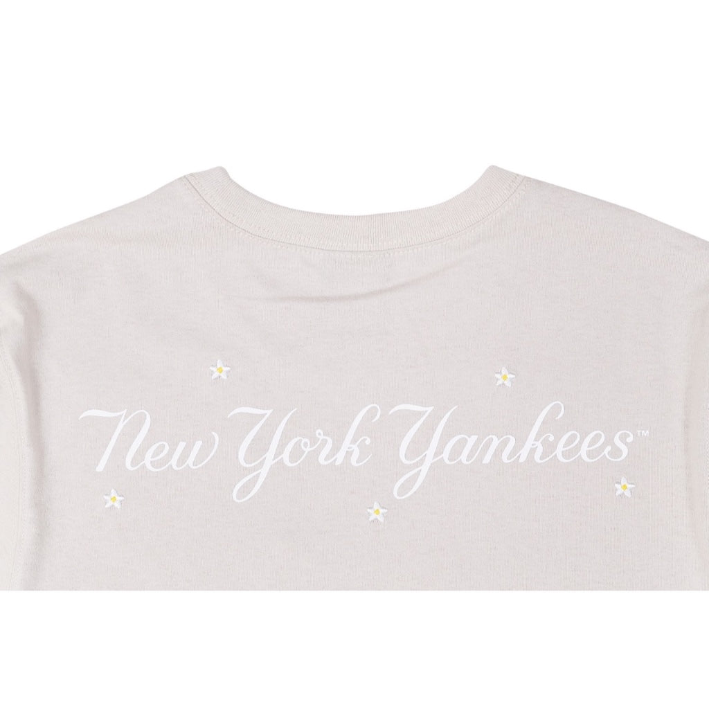 NEW YORK YANKEES MINI FLORAL STONE SHORT SLEEVE T-SHIRT