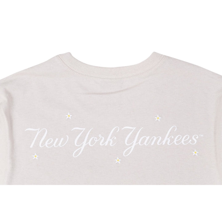 NEW YORK YANKEES MINI FLORAL STONE SHORT SLEEVE T-SHIRT