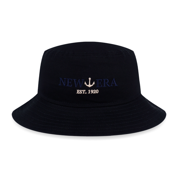 NEW ERA SAILOR CLUB WHITE UNDER BRIM BLACK BUCKET 01