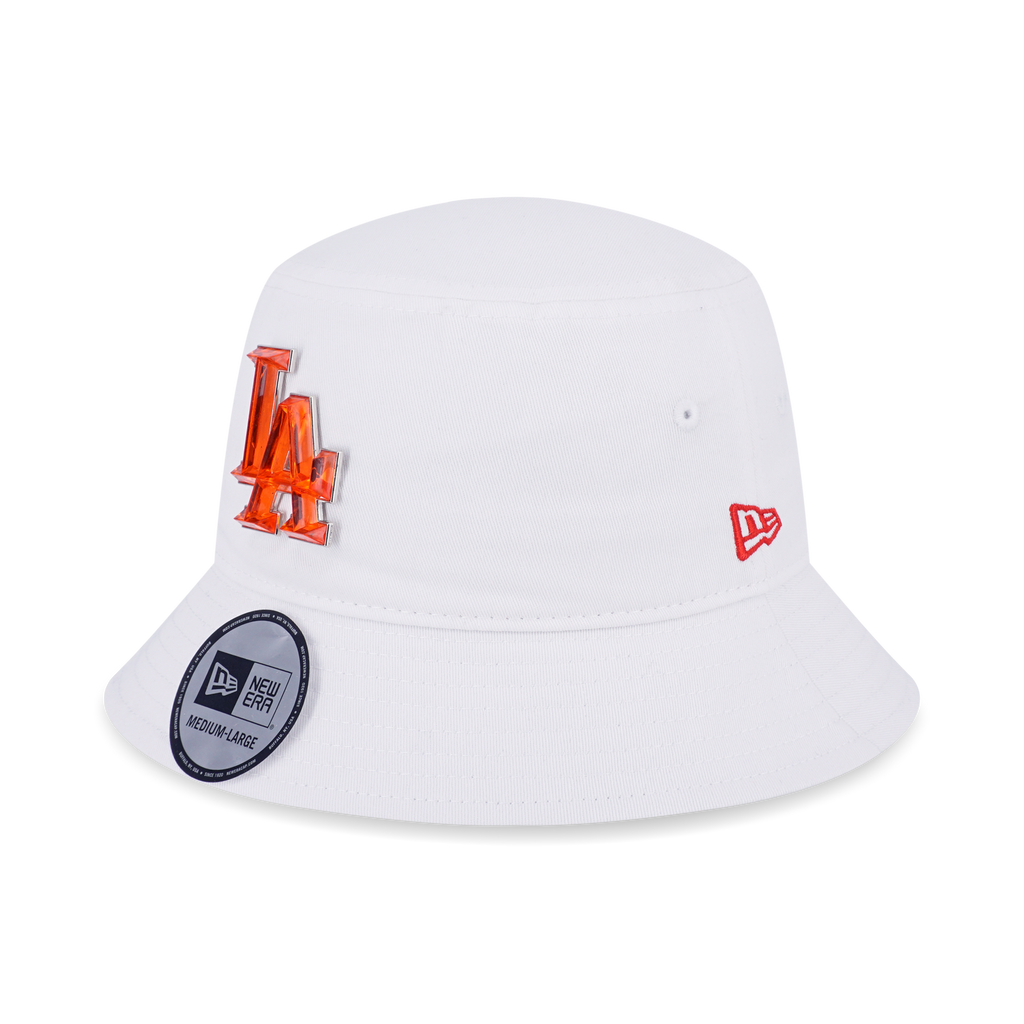 Los Angeles Dodgers My Valentine - Crystal Badge White Bucket 01