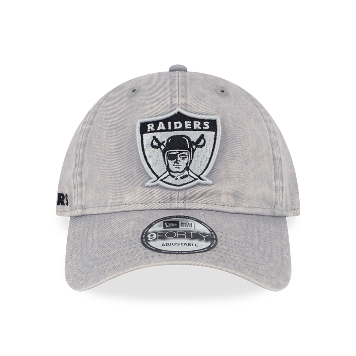 NFL WASH OAKLAND RAIDERS GRAY 9FORTY UNST CAP