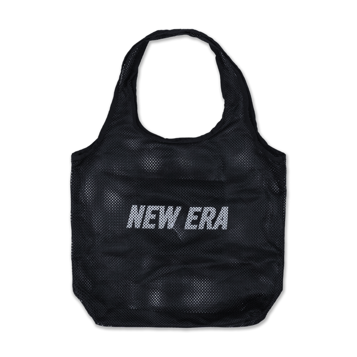 NEW ERA EARTH DAY BLACK ECO TOTE MESH BAG