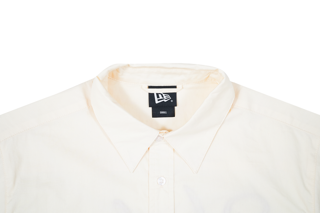 NEW YORK YANKEES LEAGUE MIX LIGHT CREAM WOVEN SHIRT