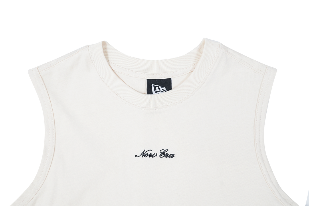 เสื้อ NEW ERA BASIC LIGHT CREAM WOMEN TANK