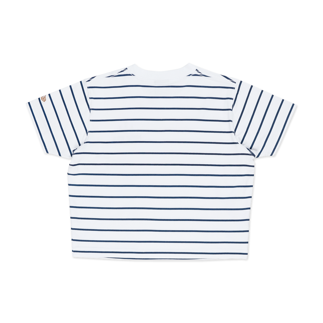 NEW ERA SAILOR CLUB WHITE WOMEN CROP TEE