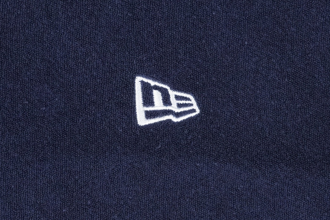 NEW ERA SPORTS CLUB - TENNIS NAVY TERRY CLOTH ZIP POLO SHIRT