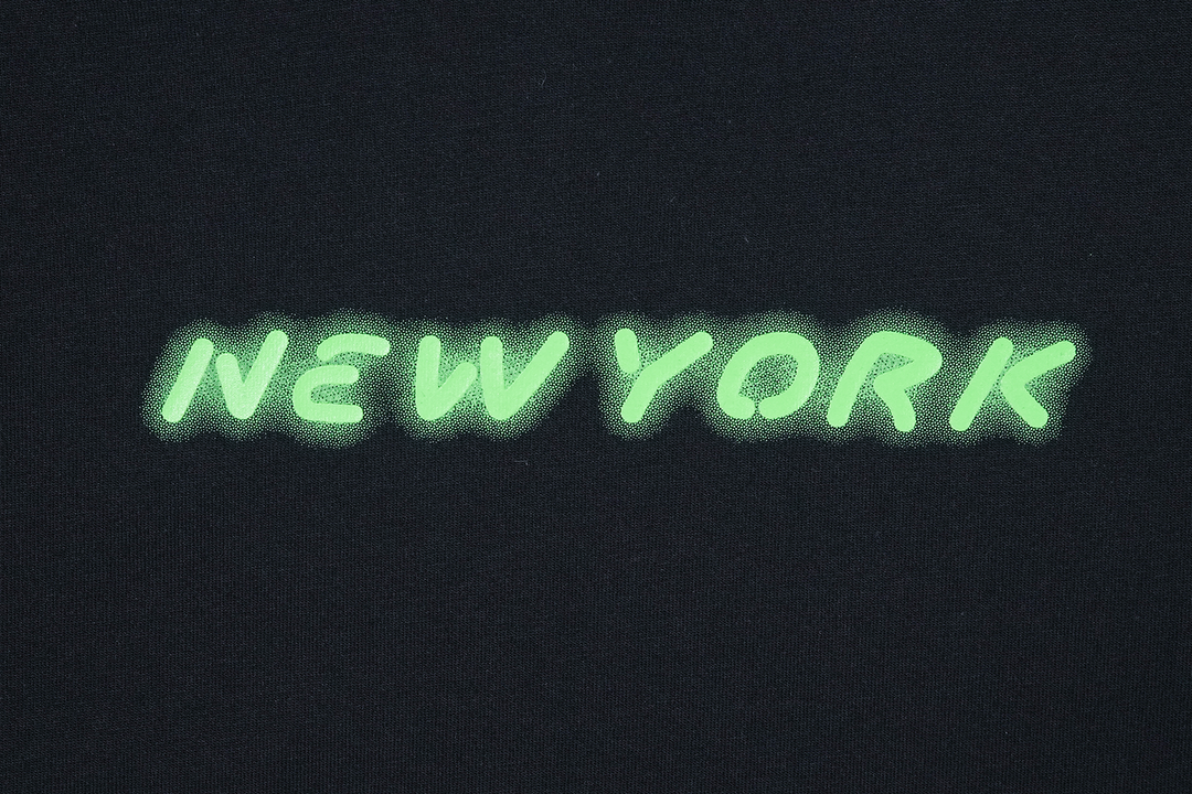 NEW YORK JETS PARTY VIBE - SUMMER NEON BLACK REGULAR SHORT SLEEVE T-SHIRT