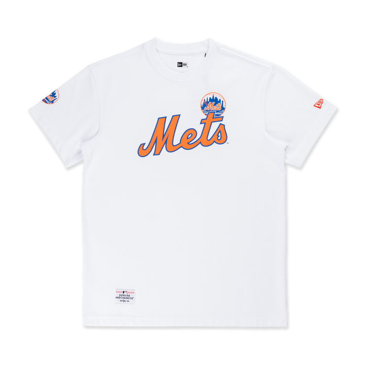 New Era เสื้อยืดแขนสั้นรุ่น New York Metsparty Vibe - Mlb Donut White Regular Short Sleeve T-Shirt