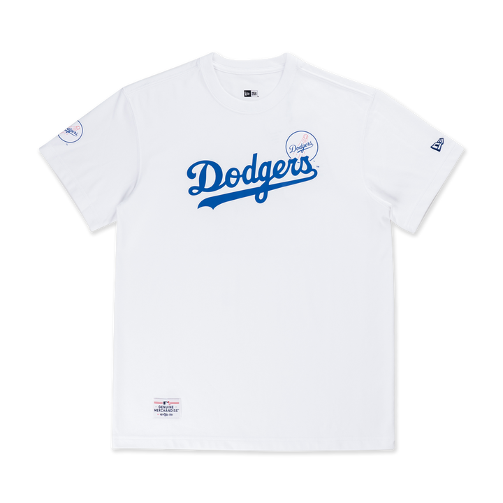 New Era เสื้อยืดแขนสั้นรุ่น Los Angeles Dodgers Party Vibe - Mlb Donut White Regular Short Sleeve T-Shirt