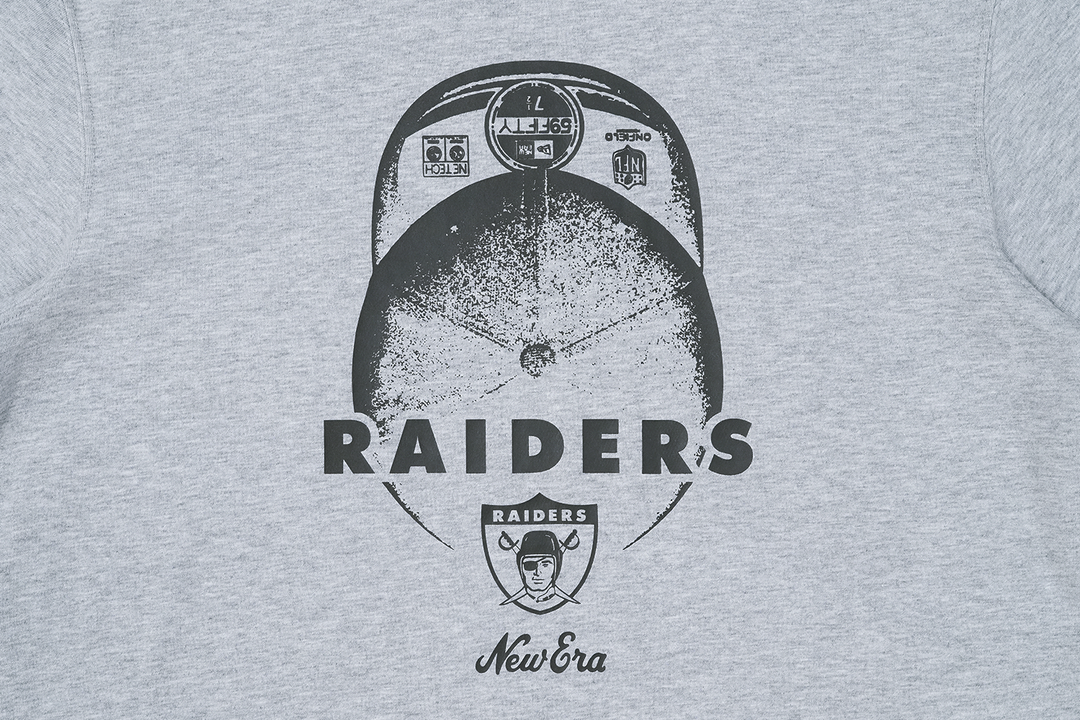 New Era เสื้อยืดแขนสั้นรุ่น Oakland Raiders Nfl Wash Regular Short Sleeve T-Shirt
