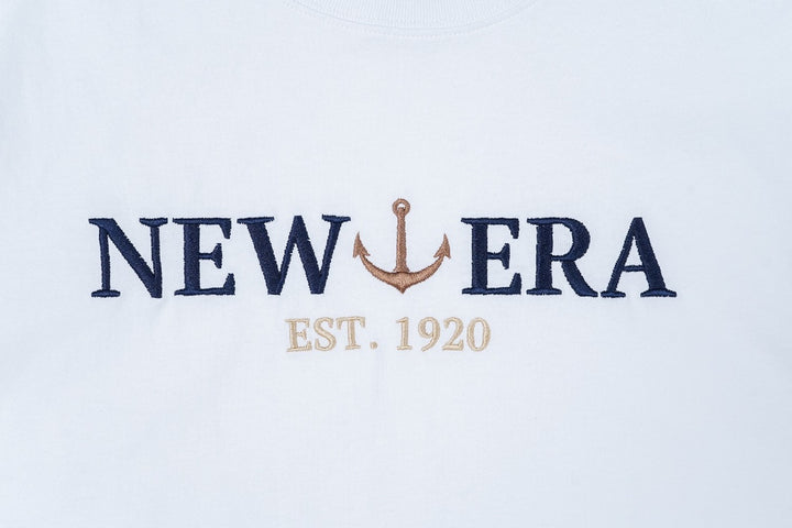 NEW ERA SAILOR CLUB WHITE REGULAR SHORT SLEEVE T-SHIRT