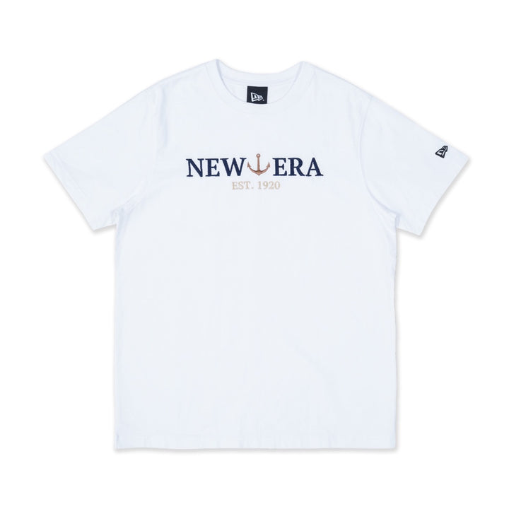 NEW ERA SAILOR CLUB WHITE REGULAR SHORT SLEEVE T-SHIRT