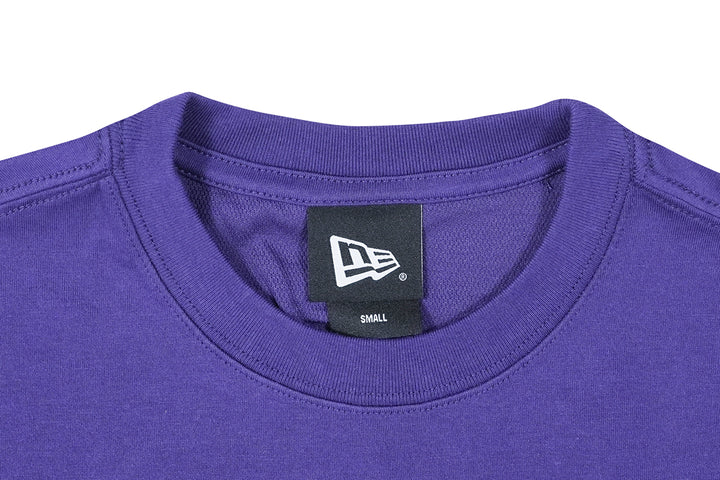 New Era เสื้อยืดแขนสั้นรุ่น New Era Mountain Logo Purple Performance Short Sleeve T-Shirt