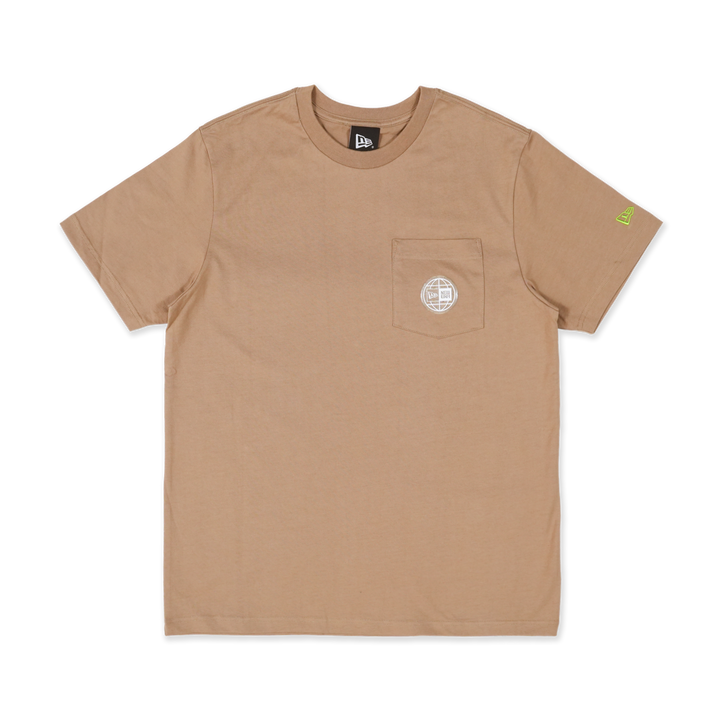 New Era เสื้อยืดแขนสั้นรุ่น New Era Earth Day Khaki Regular Short Sleeve T-Shirt