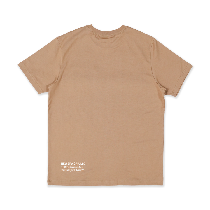 New Era เสื้อยืดแขนสั้นรุ่น New Era Earth Day Khaki Regular Short Sleeve T-Shirt