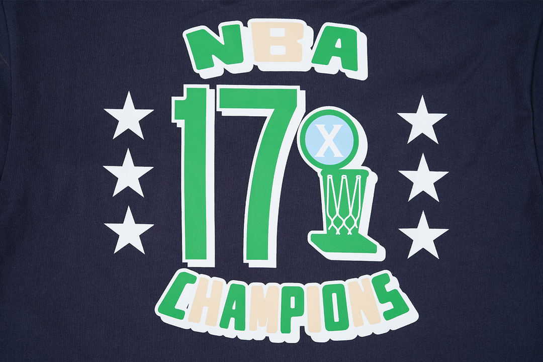 New Era เสื้อยืดแขนสั้นรุ่น Los Angeles Lakers Nba World Navy Regular Short Sleeve T-Shirt