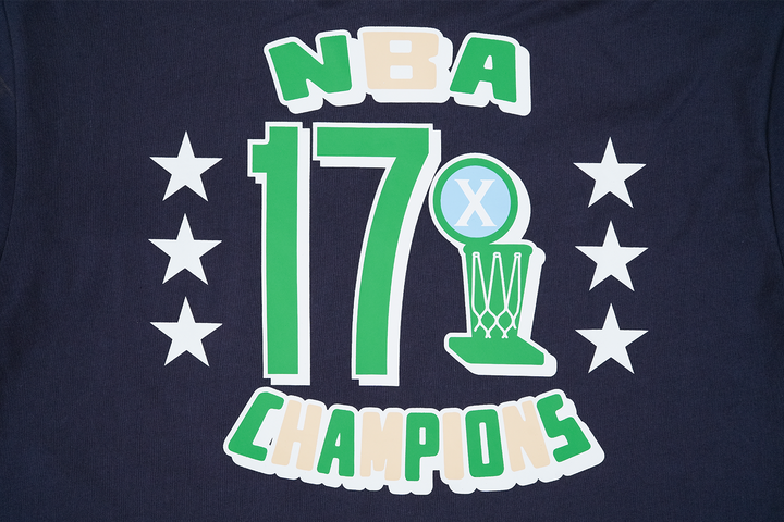 New Era เสื้อยืดแขนสั้นรุ่น Los Angeles Lakers Nba World Navy Regular Short Sleeve T-Shirt