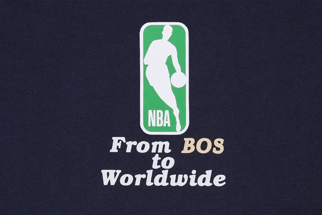 New Era เสื้อยืดแขนสั้นรุ่น Boston Celtics Nba World Navy Regular Short Sleeve T-Shirt