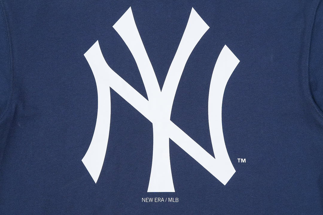 NEW YORK YANKEES COOPERSTOWN MLB STATE FLOWER NAVY REGULAR SHORT SLEEVE T-SHIRT