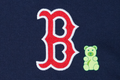 BOSTON RED SOX BEAR NAVY REGULAR SHORT SLEEVE T-SHIRT