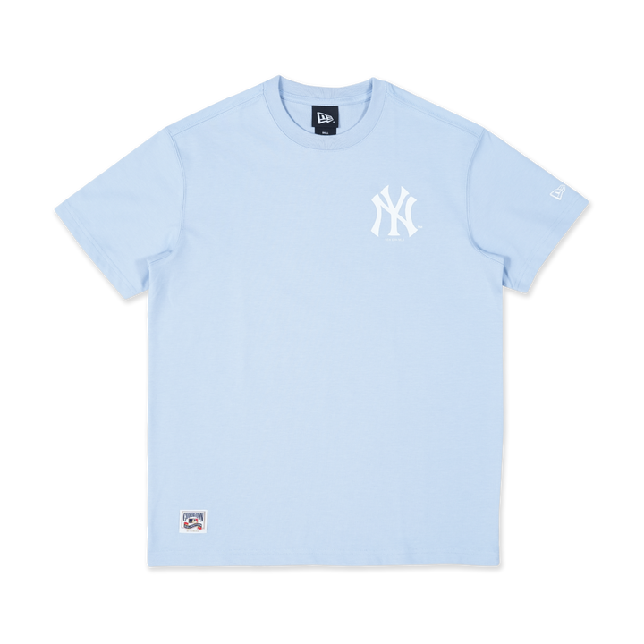 New Era เสื้อยืดแขนสั้นรุ่น 59Fifty Pack - Summer Ice New York Yankees Cooperstown Soft Blue Regular Short Sleeve T-Shirt
