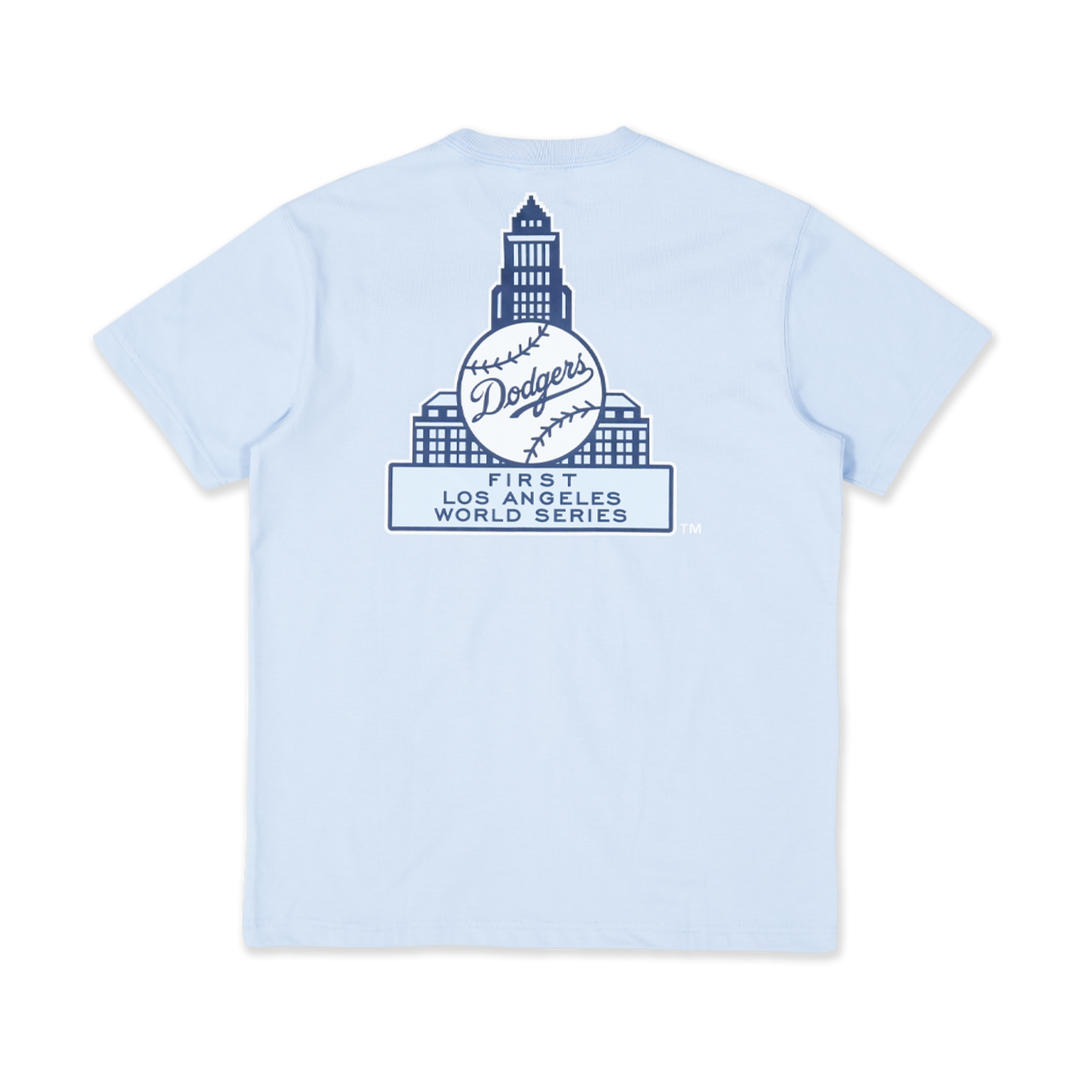 New Era เสื้อยืดแขนสั้นรุ่น 59Fifty Pack - Summer Ice Los Angeles Dodgers Cooperstown Soft Blue Regular Short Sleeve T-Shirt