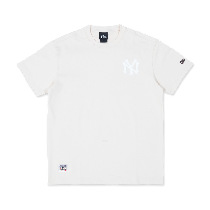 New Era เสื้อยืดแขนสั้นรุ่น 59Fifty Pack - Coconut New York Yankees Cooperstown Light Cream Regular Short Sleeve T-Shirt