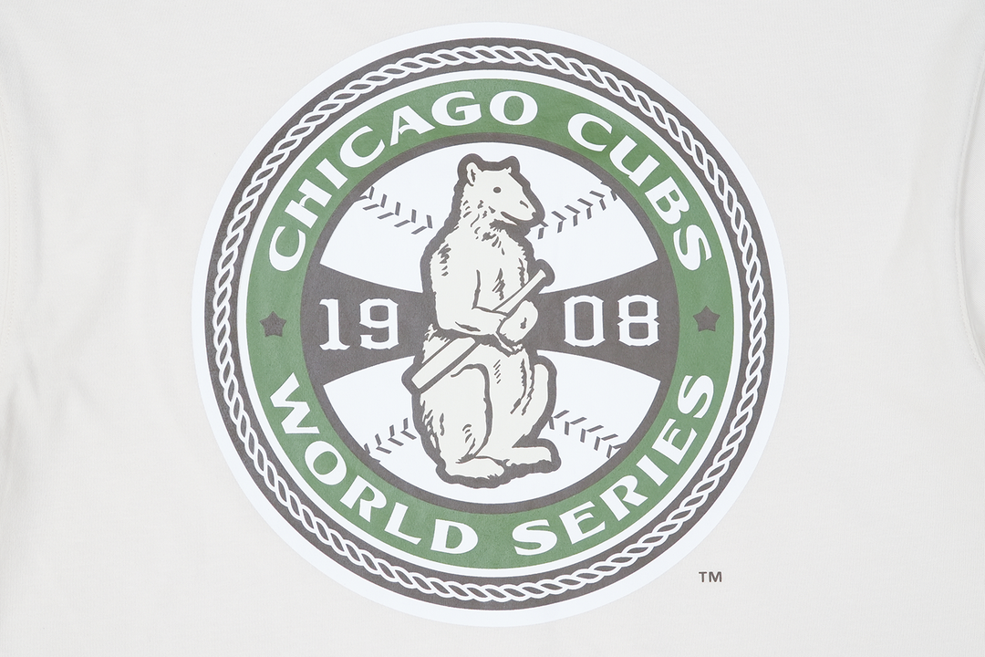 New Era เสื้อยืดแขนสั้นรุ่น 59Fifty Pack - Coconut Chicago Cubs Cooperstown Light Cream Regular Short Sleeve T-Shirt