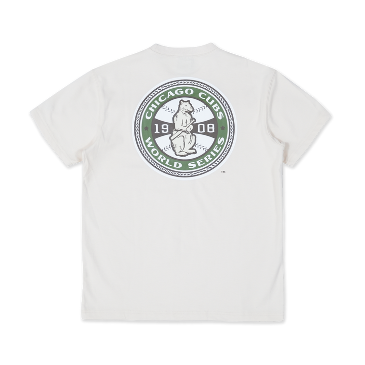 New Era เสื้อยืดแขนสั้นรุ่น 59Fifty Pack - Coconut Chicago Cubs Cooperstown Light Cream Regular Short Sleeve T-Shirt