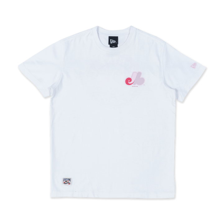 New Era เสื้อยืดแขนสั้นรุ่น 59Fifty Pack - Sakura Montreal Expos Cooperstown White Regular Short Sleeve T-Shirt