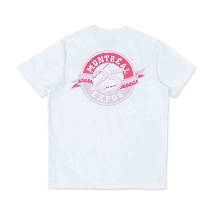 New Era เสื้อยืดแขนสั้นรุ่น 59Fifty Pack - Sakura Montreal Expos Cooperstown White Regular Short Sleeve T-Shirt