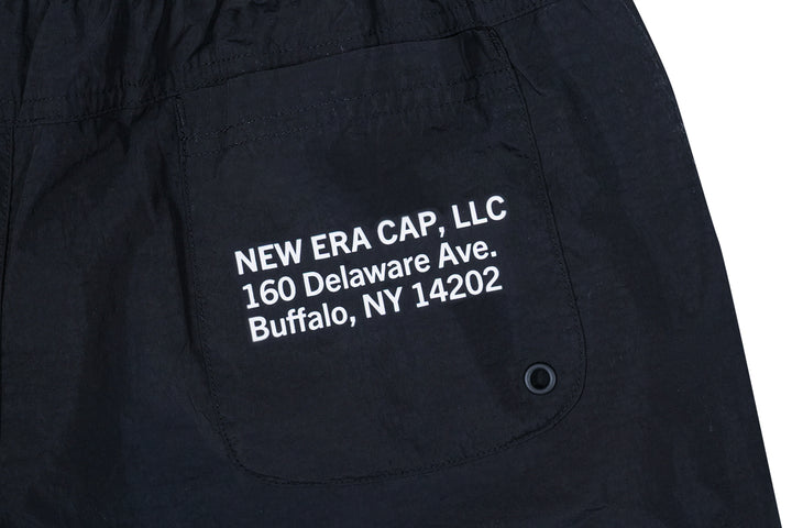 New Era กางเกงขาสั้นรุ่น New Era Earth Day Black Woven Shorts