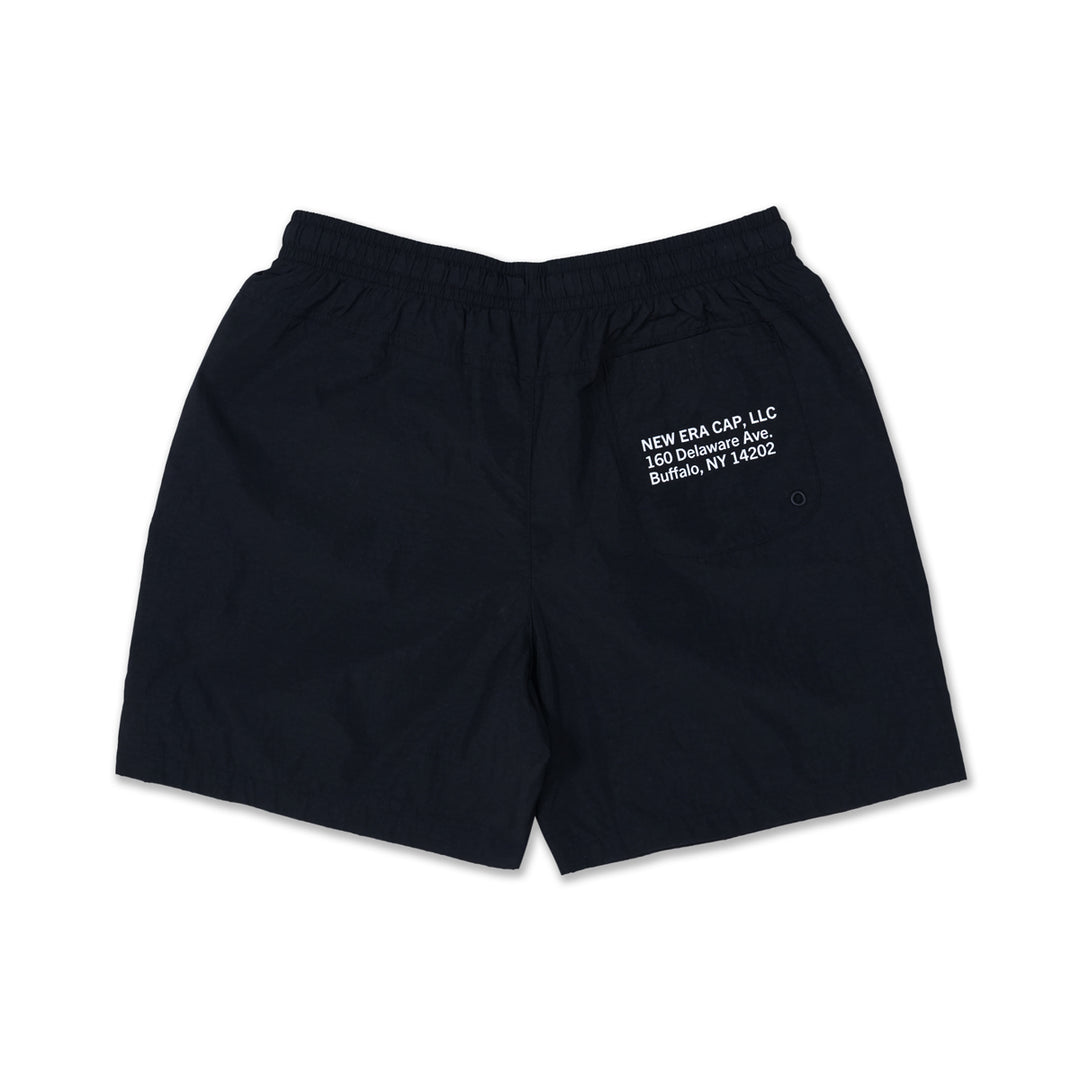 New Era กางเกงขาสั้นรุ่น New Era Earth Day Black Woven Shorts