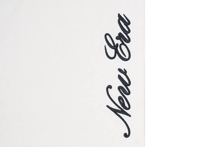 NEW ERA BASIC LIGHT CREAM OVERSIZED SHORT SLEEVE T-SHIRT