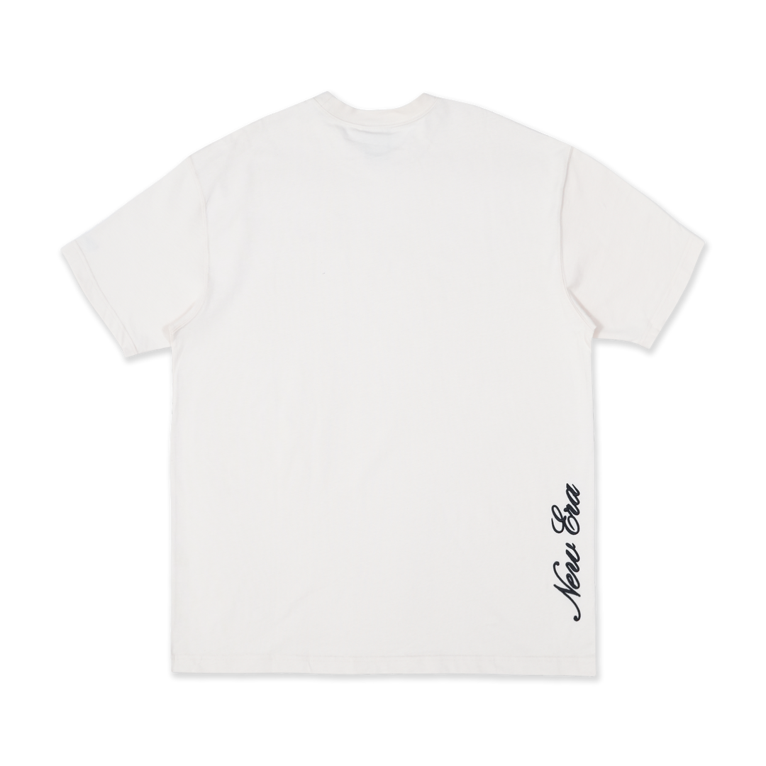 NEW ERA BASIC LIGHT CREAM OVERSIZED SHORT SLEEVE T-SHIRT