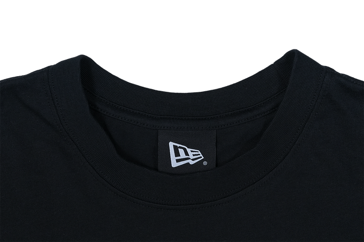 NEW ERA BASIC BLACK OVERSIZED SHORT SLEEVE T-SHIRT