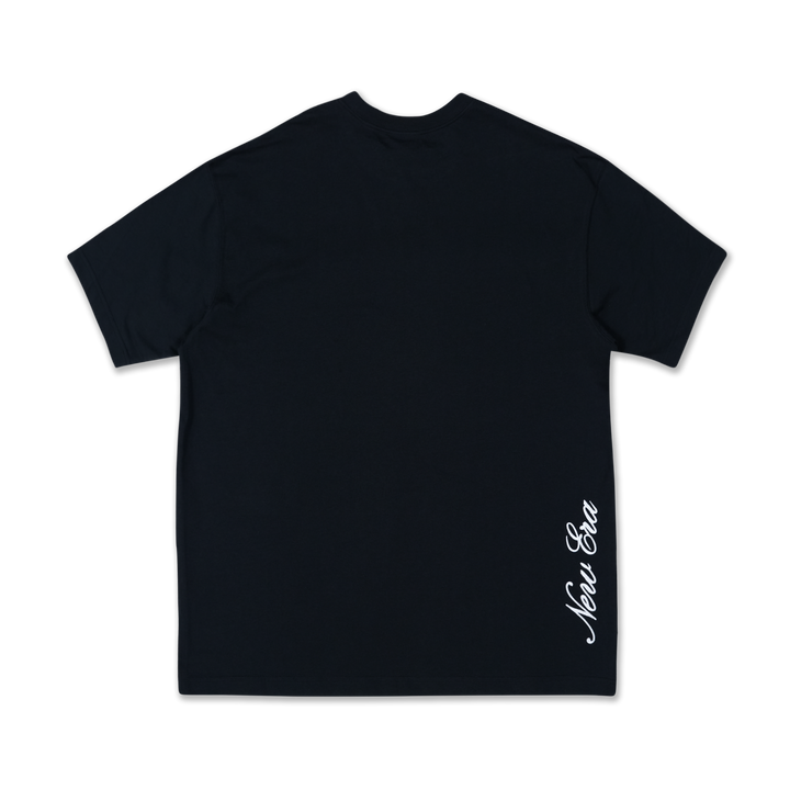 NEW ERA BASIC BLACK OVERSIZED SHORT SLEEVE T-SHIRT
