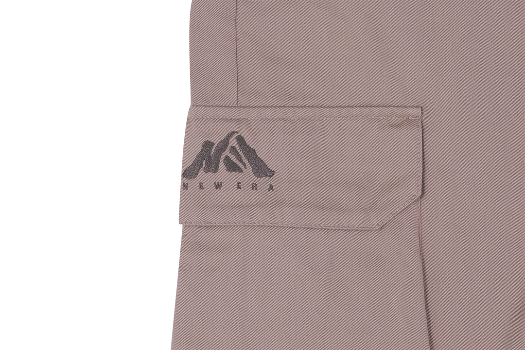 New Era กางเกงขายาวรุ่น New Era Mountain Logo Ash Brown Cargo Pants
