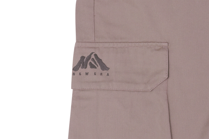 New Era กางเกงขายาวรุ่น New Era Mountain Logo Ash Brown Cargo Pants