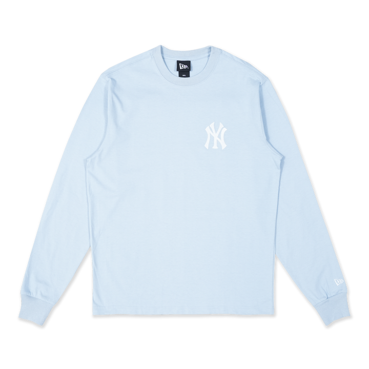 NEW YORK YANKEES COLOR ERA SOFT BLUE LONG SLEEVE T-SHIRT